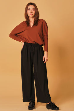 Large Wide Black Pants