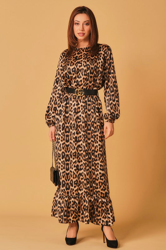 Leopard Maxi Dress