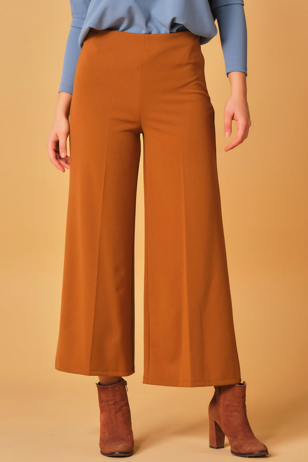 Large Wide Camel Pants