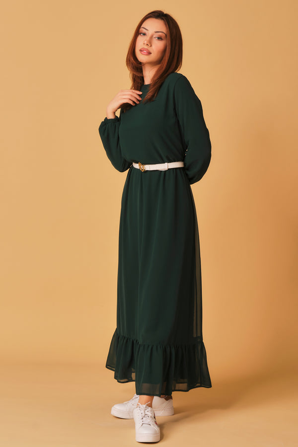 VERT BOUTEILLE MAXI DRESS