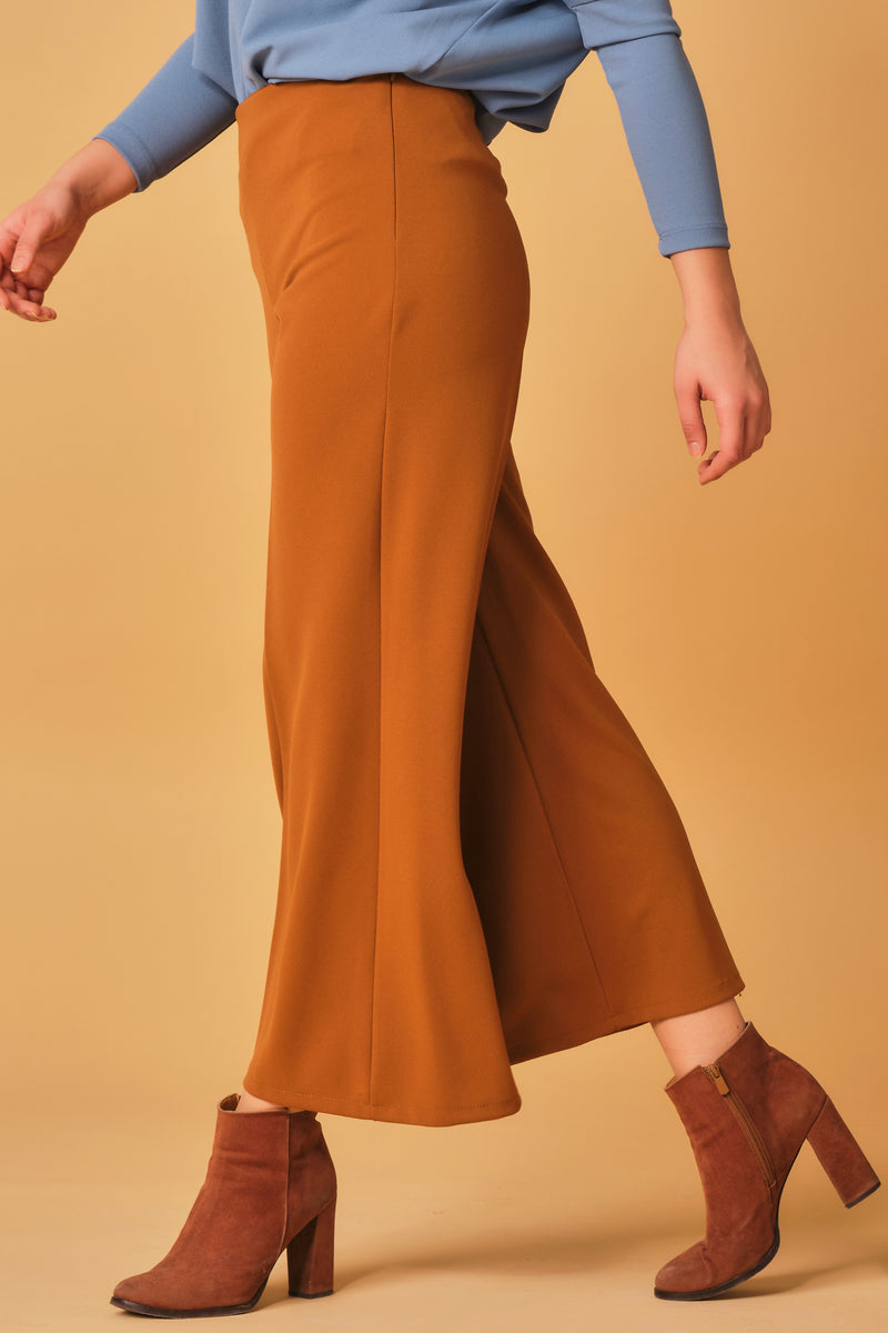 Large Wide Camel Pants