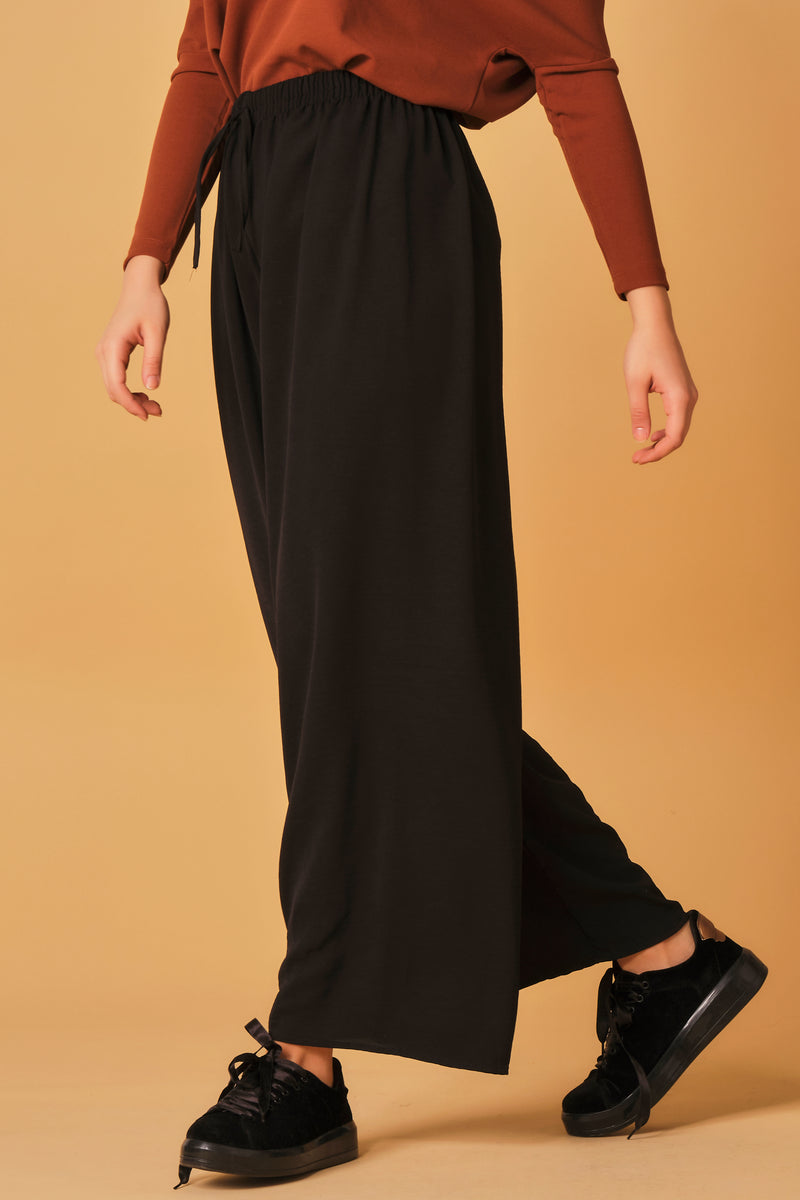 Large Wide Black Pants