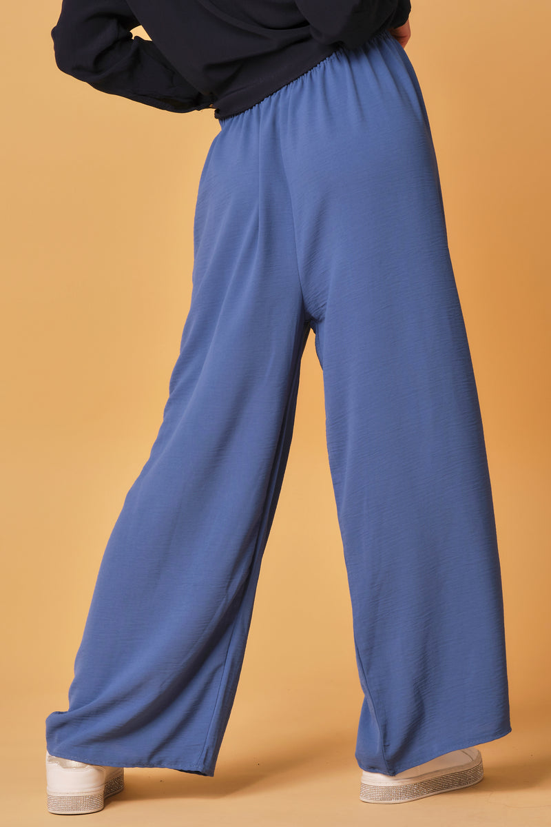 Large Wide Blue Pants