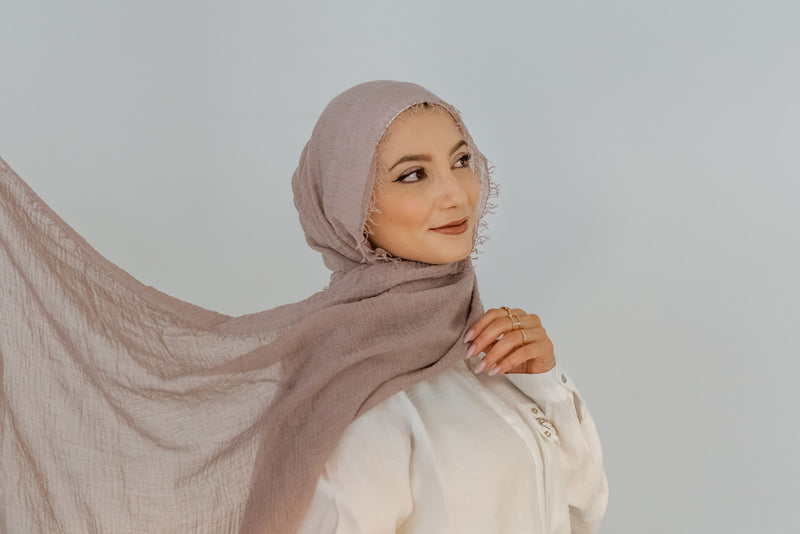 Clay Cotton Hijab