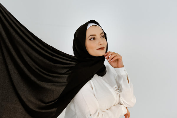 Premium Silk of Medina- Black