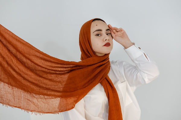 Cinnamon Cotton Hijab