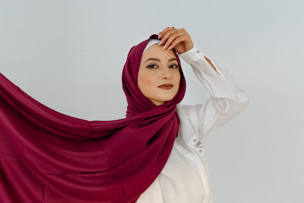 Premium Silk of Medina- Rasberry