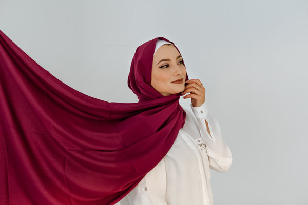 Premium Silk of Medina- Rasberry